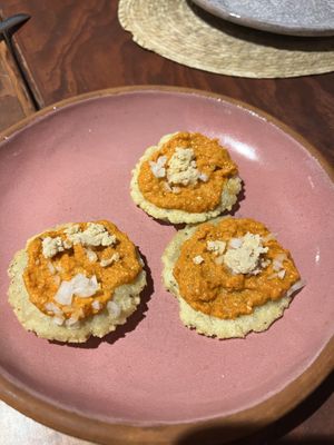 Molotes  at Na Tlali in Mexico City