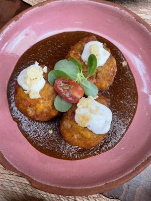 Molotes   at Na Tlali in Mexico City