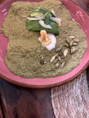 Enmoladas at Na Tlali in Mexico City