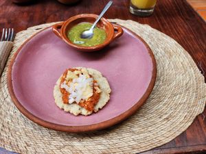 apetizer at Na Tlali in Mexico City