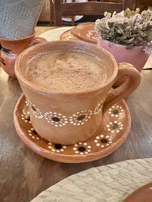 Cafe de ollia (sp?)  at Na Tlali in Mexico City