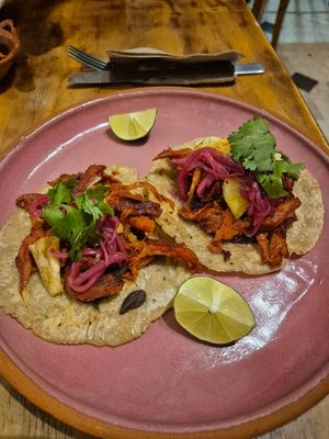 Tacos at Na Tlali in Mexico City