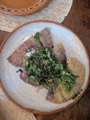 Empanadas at Na Tlali in Mexico City