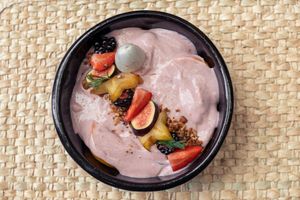 Bowl de Frutas con Yogurt at Na Tlali in Mexico City
