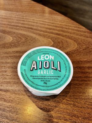 Garlic aioli   at LEON - Manchester Piccadilly in Manchester
