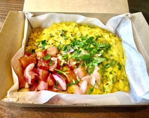 Dhal rice box   at LEON - Manchester Piccadilly in Manchester