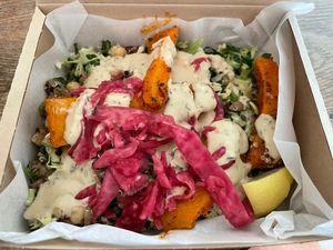 Vegan saladd  at LEON - Norton Canes in Cannock