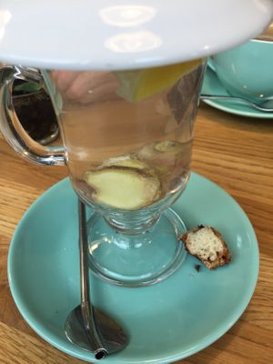 Hot ginger  at Cafe Isla in Stuttgart