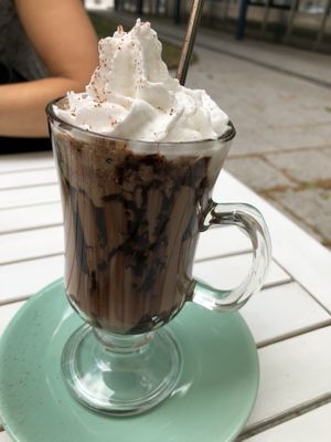 Iced chocolate  at Cafe Isla in Stuttgart