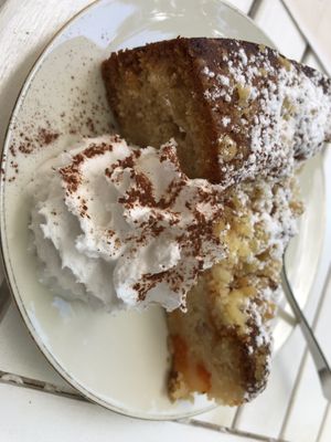 Apricot cake at Cafe Isla in Stuttgart