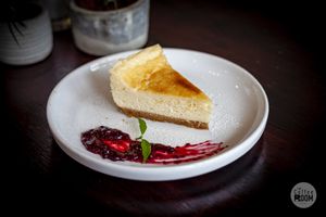 Vegan Cheesecake at The Coffee Room in Koh Samui