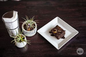 Chocolate Brownie at The Coffee Room in Koh Samui