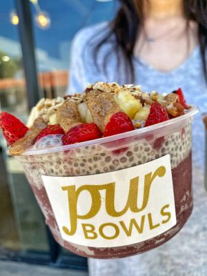 Acai Bowl at pur Bowls:Acai Bowls in Huntington Beach