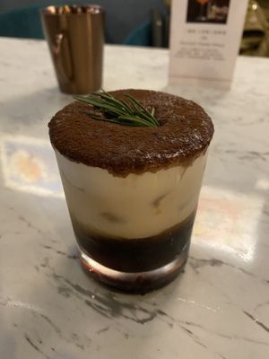 “Different tiramisu”  -espresso Kahlua almond milk at BaganHood 蔬食餐酒館 in Taipei