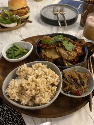 素食麻辣香鍋 vegan hot chill pot  at BaganHood 蔬食餐酒館 in Taipei