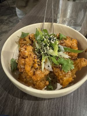 Cauliflower appetizer  at BaganHood 蔬食餐酒館 in Taipei