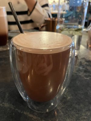 Cocoa au lait at BaganHood 蔬食餐酒館 in Taipei