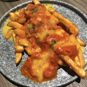 Chili cheese fries at BaganHood 蔬食餐酒館 in Taipei