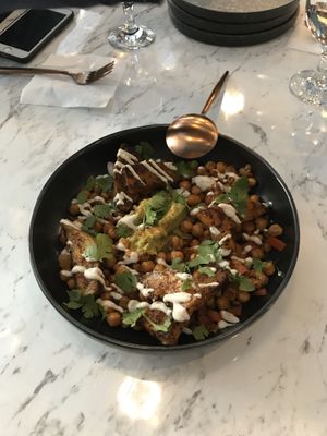 Baked sweet potato with pronounced cinnamon And mellow cream sauce. Absolutely comfort you mind   at BaganHood 蔬食餐酒館 in Taipei