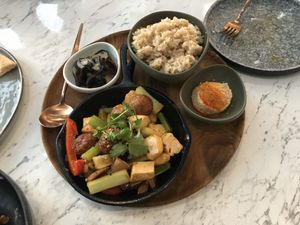 Stinky tofu at BaganHood 蔬食餐酒館 in Taipei