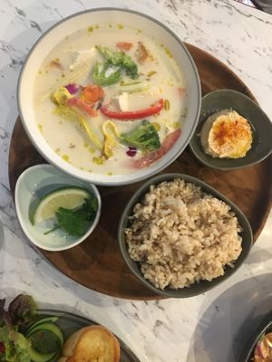 Jeff's vegetable stew at BaganHood 蔬食餐酒館 in Taipei