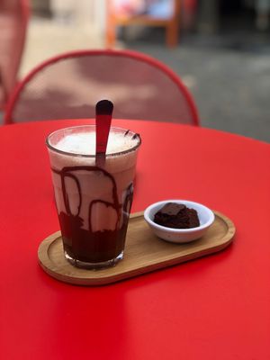 Chili hot chocolate at Quetzal in Antwerpen