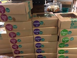 Vegan pies  at Whole Foods Market - Cambie in Vancouver