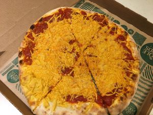 Vegan pizza  at Whole Foods Market - Cambie in Vancouver