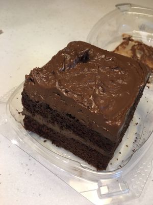 Vegan chocolate mousse cake  at Whole Foods Market - Cambie in Vancouver