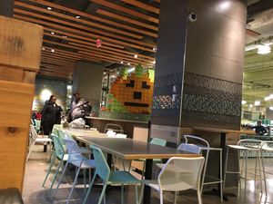 Eating area  at Whole Foods Market - Cambie in Vancouver