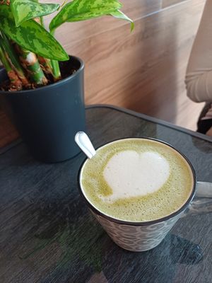 Matcha Latte at Monkey Mind in Berlin