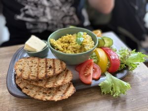 Scrambled “Egg"  at Monkey Mind in Berlin