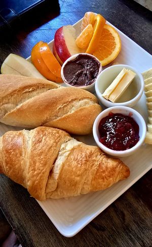 Sweet breakfast option at Monkey Mind in Berlin