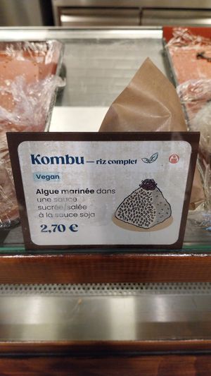  at Omusubi Gonbei in Paris