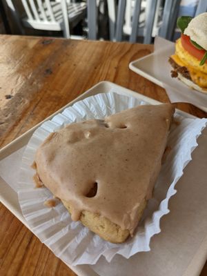 Apple cider scone  at Sunflower Bakehouse in Nashville