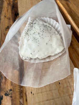 Lemon poppyseed scone at Sunflower Bakehouse in Nashville