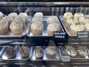 Lavender vanilla - who knew?  Really light in flavor & deliciousness .  at Sunflower Bakehouse in Nashville