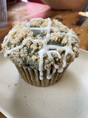 Lemon blueberry muffinns  at Sunflower Bakehouse in Nashville