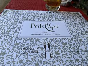 Nice place to eat for us vegans at Poklisar in Dubrovnik