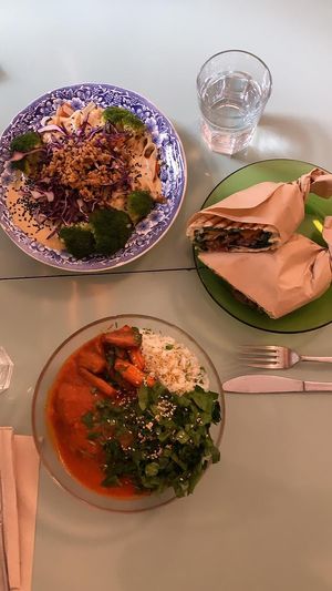 Comida riquísima  at Romero Verde in Madrid