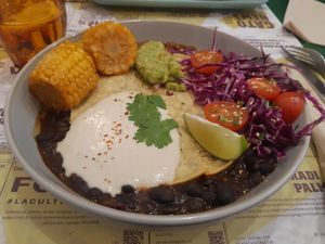 Enchilada (my choice: awesome!!!) at Romero Verde in Madrid