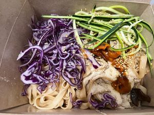 Pad Thai de Huerva at Romero Verde in Madrid