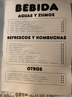 Drinks  at Romero Verde in Madrid