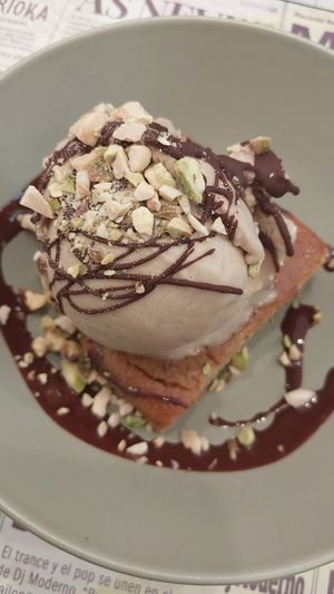 Doble pistacho at Romero Verde in Madrid