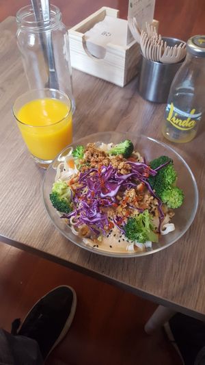 Menu of the day - Pad Thai at Romero Verde in Madrid