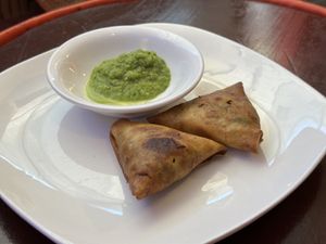 Lentil Sambusa  at Major Restaurant in Indianapolis