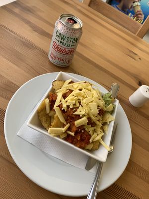 Vegan Chili   at Laggan Wolftrax Cafe in Laggan