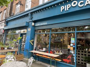 Shop front  at Pipoca Zero Waste Store in South West London