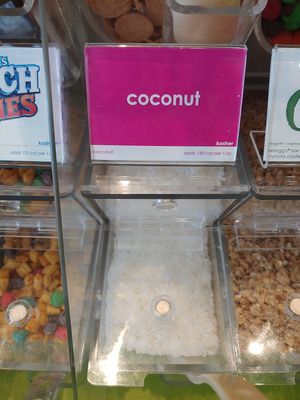 Coconut shreds at Menchie's Frozen Yogurt in Lima