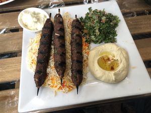 Vegan Mashawe. at Balila in Oakleigh